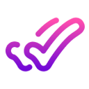 bheja tick double icon